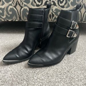 Nordstrom Melrose and Market Black Booties